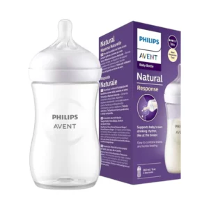 Biberón Avent Natural Response 1M Blanco X 260Ml