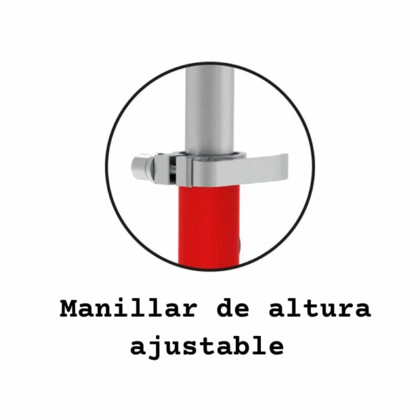 Patín Led Ajustable Azul Bandeirante - Imagen 3