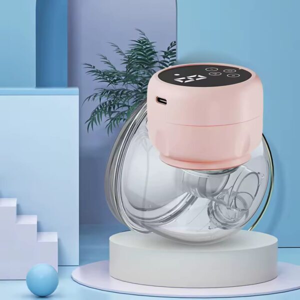 Extractor de leche portátil, manos libres, extractor de leche portátil eléctrico, recolector de leche para amamantar sin BPA - Imagen 6