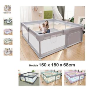 corral de plástico para bebés