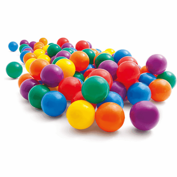 Pelotas Intex 49600 Multicolor 8cm x100u. - Imagen 2