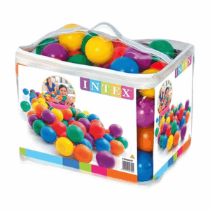 Pelotas Intex 49600 Multicolor 8cm x100u.