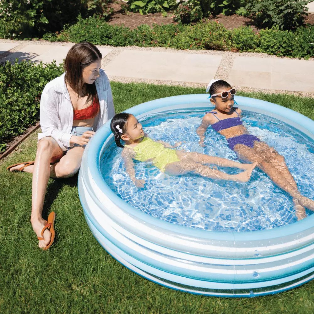 Piscina Intex, Azul Felicidad, 147 x 33cm - Imagen 6
