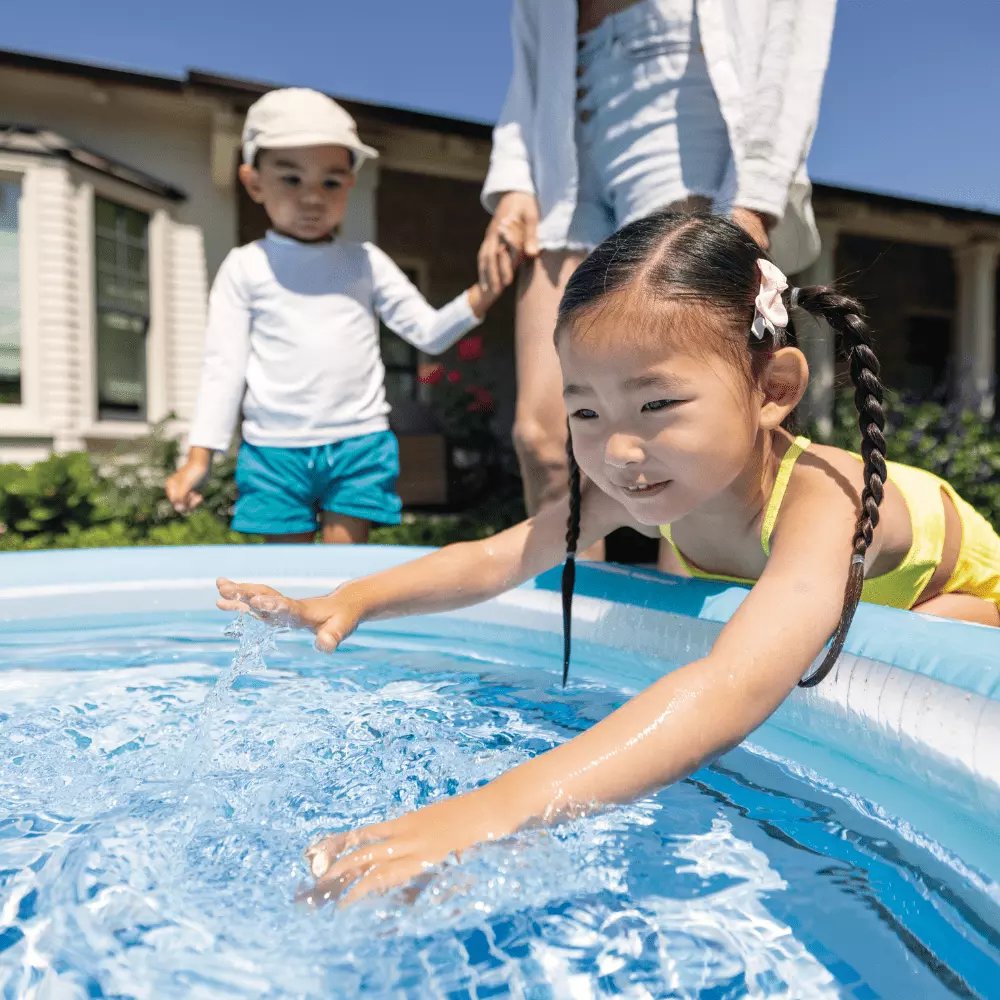 Piscina Intex, Azul Felicidad, 147 x 33cm - Imagen 3