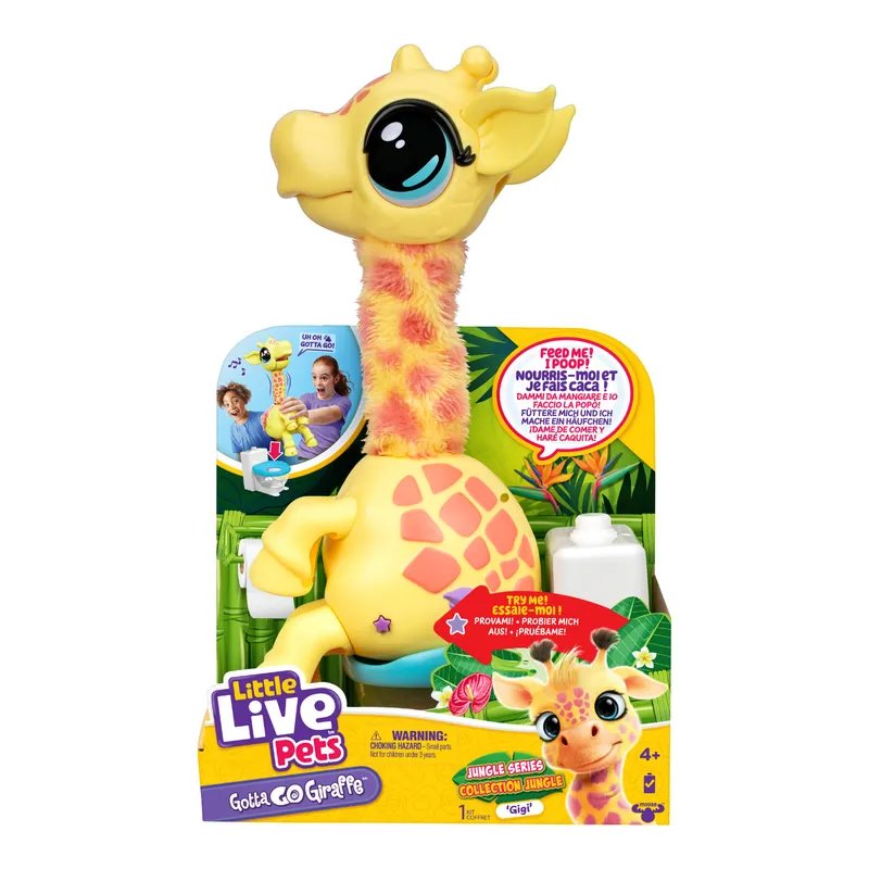 PELUCHE LITTLE LIVE PETS GOTTA GO S4 GIRAFFE - Imagen 5