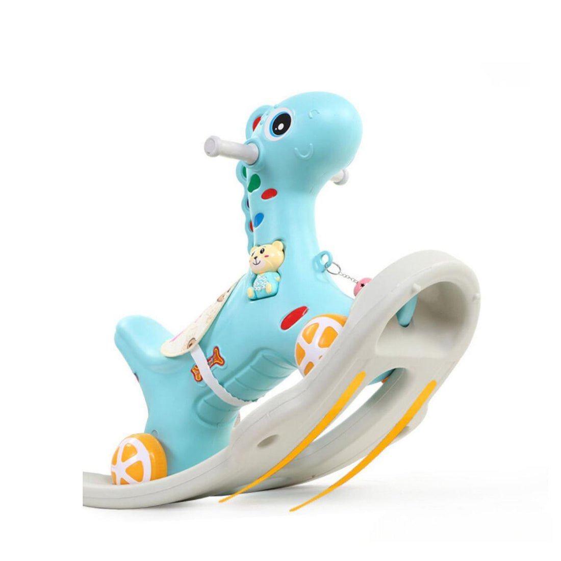 Caballito Balancín Correpasillo Jirafa Con Música Colores - Imagen 6
