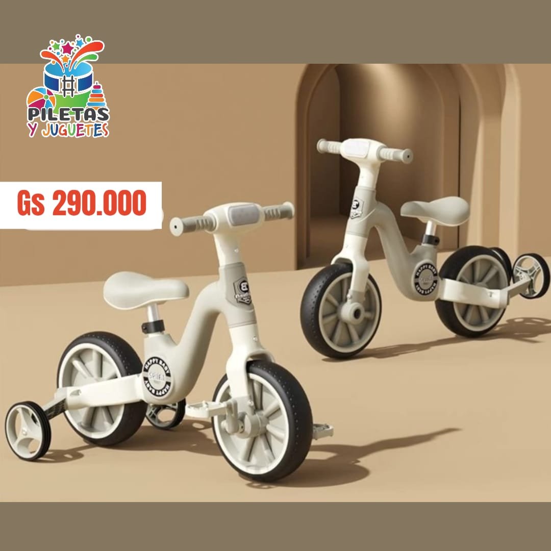 triciclo y bici de equilibrio 2en1 - Imagen 3