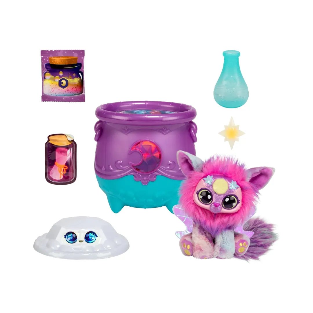 Magic Mixies Caldera Mediana Magical Gem Surprise Sun
¡Crea sorpresas mágicas con la Magic Mixies Caldera Mediana Magical Gem Surprise “Sun”! Este set permite a los niños mezclar ingredientes para hacer aparecer gemas brillantes. Perfecto para fomentar la creatividad y la magia, ofrece horas de diversión con resultados sorprendentes. ¡Ideal para coleccionar! - Imagen 8