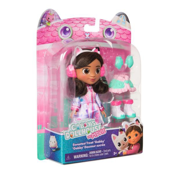 La casa de muñecas de Gabby
La casa de muñecas de Gabby: La película Muñeca Gabby Surtida
Adéntrate en el mundo de Gabby con esta alucinante colección de muñecas de 15 cm inspiradas en La Casa de Muñecas de Gabby: La Película. Cada encantadora muñeca Gabby tiene cabello enraizado que se puede cepillar y viene vestida con un atuendo temático único, desde dulces estilos de jardín mágico hasta un brillante vestido de cola de sirena. - Imagen 6