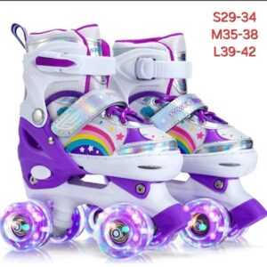 Patin ajustable 4 ruedas