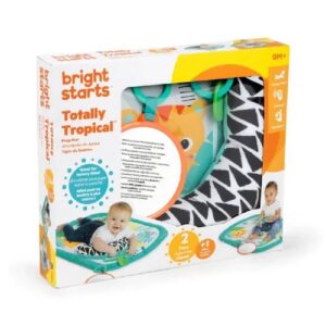 Alfombra De Estimulación Bright Starts Boca Abajo Totally Tropical