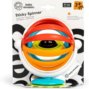Baby Einstein - Juguete Giratorio calcomanía sin BPA con Ventosa para Actividades y Bandeja para Desarrollo temprano, 3 Meses +