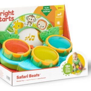 Bright Starts Juguete musical Safari Beats, color Multi, paquete de 1