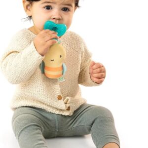 Ingenuity Chupón para Bebé Tradicional con Peluche de Abeja