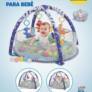Gimnasio pelotero para bebe
con 30 pelotitas 🤗
