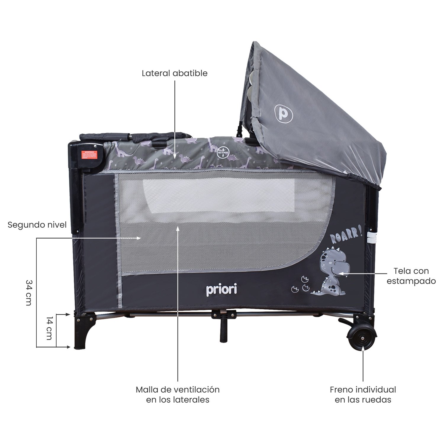 Cuna Colecho Madison - Imagen 2