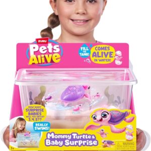 Mascota De Juguete Pets Alive Mama Tortuga C/ Bebes Sorpresa