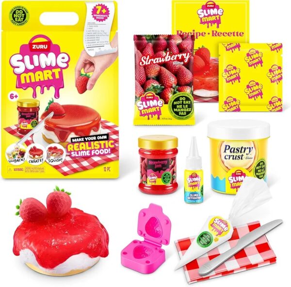 Slime Mart de zuru bolsa pequeña Strawberry Cheesecake - Piletas & Juguetes