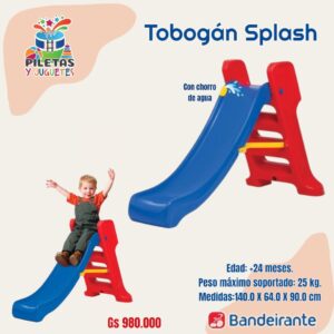 Tobogán Splash Bandeirante