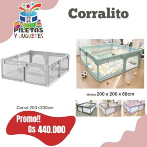 Corral Pelotero para bebés