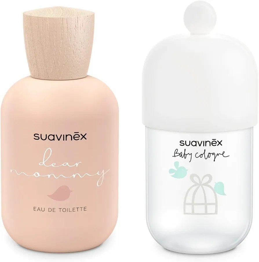 Set de regalo de suavinex Colonia clásica para bebés de SUAVINEX de 100 ml + Eau de Cologne Dear Mommy de SUAVINEX de 100 ml. - Imagen 2