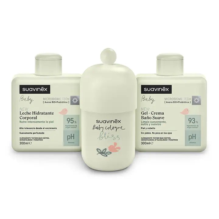 Pack regalo perfumería Suavinex colonia Bliss + cosmética Verde Agua - Imagen 3