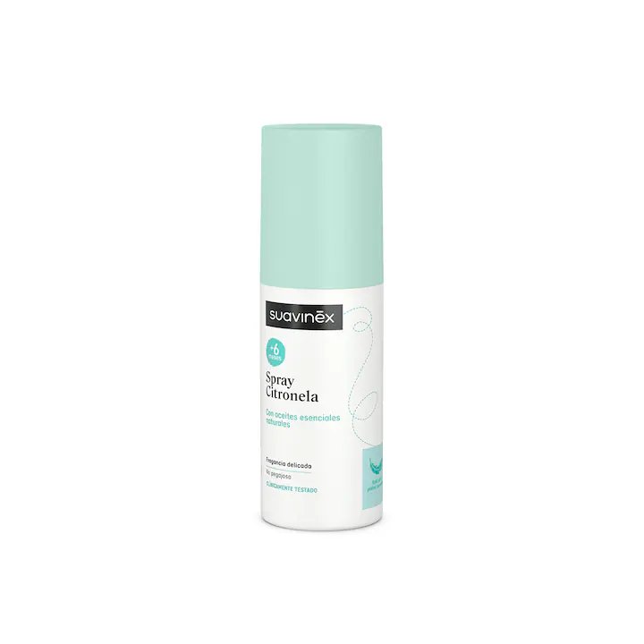 Spray Citronela Bebés Suavinex +6 Meses 100ml Blanco