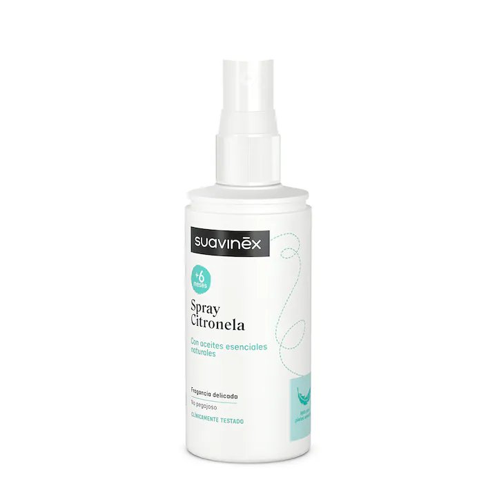 Spray Citronela Bebés Suavinex +6 Meses 100ml Blanco - Imagen 3