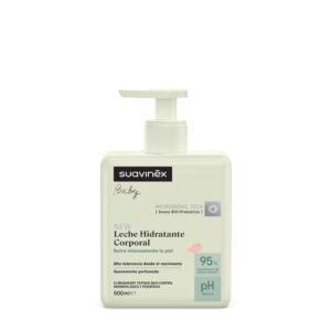 Crema corporal hidratante Suavinex para bebés y recién nacidos 500 ml