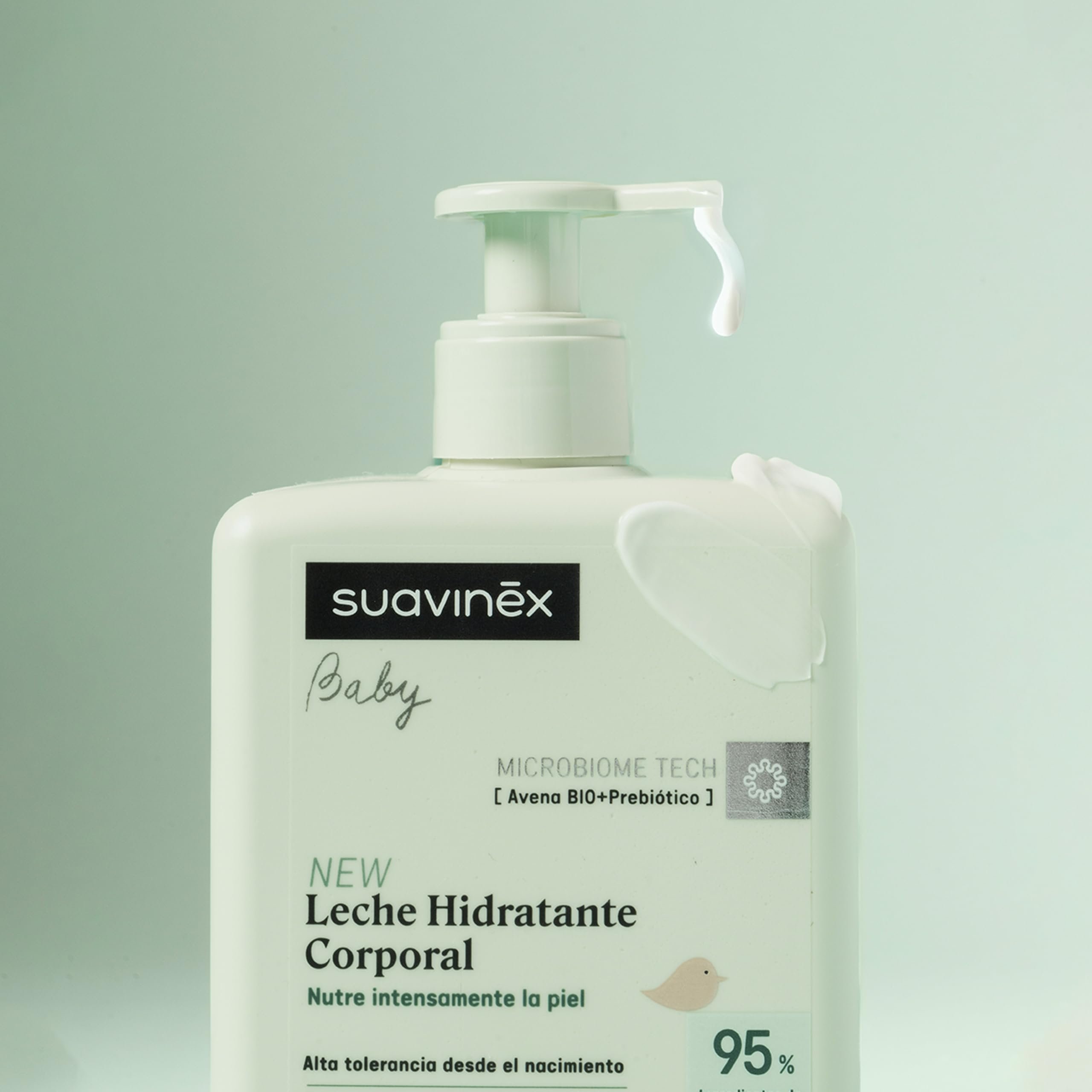Crema corporal hidratante Suavinex para bebés y recién nacidos 500 ml - Imagen 4