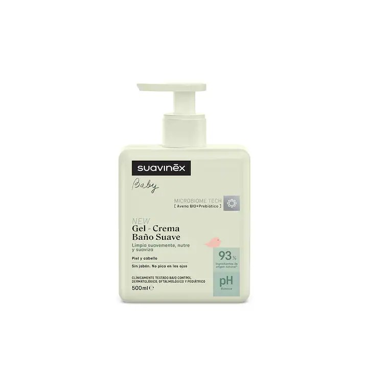 Gel crema baño suave 500ML Blanco