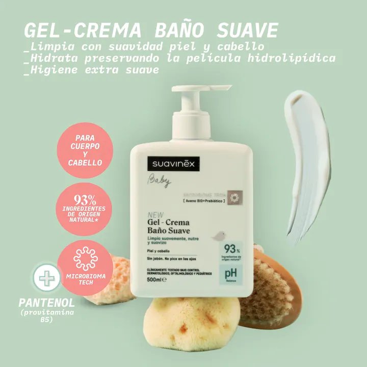 Gel crema baño suave 500ML Blanco - Imagen 2