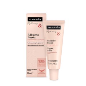 Suavinex Crema para pezones. Bálsamo para la lactancia, Lanolina ultrapura, 30 ml