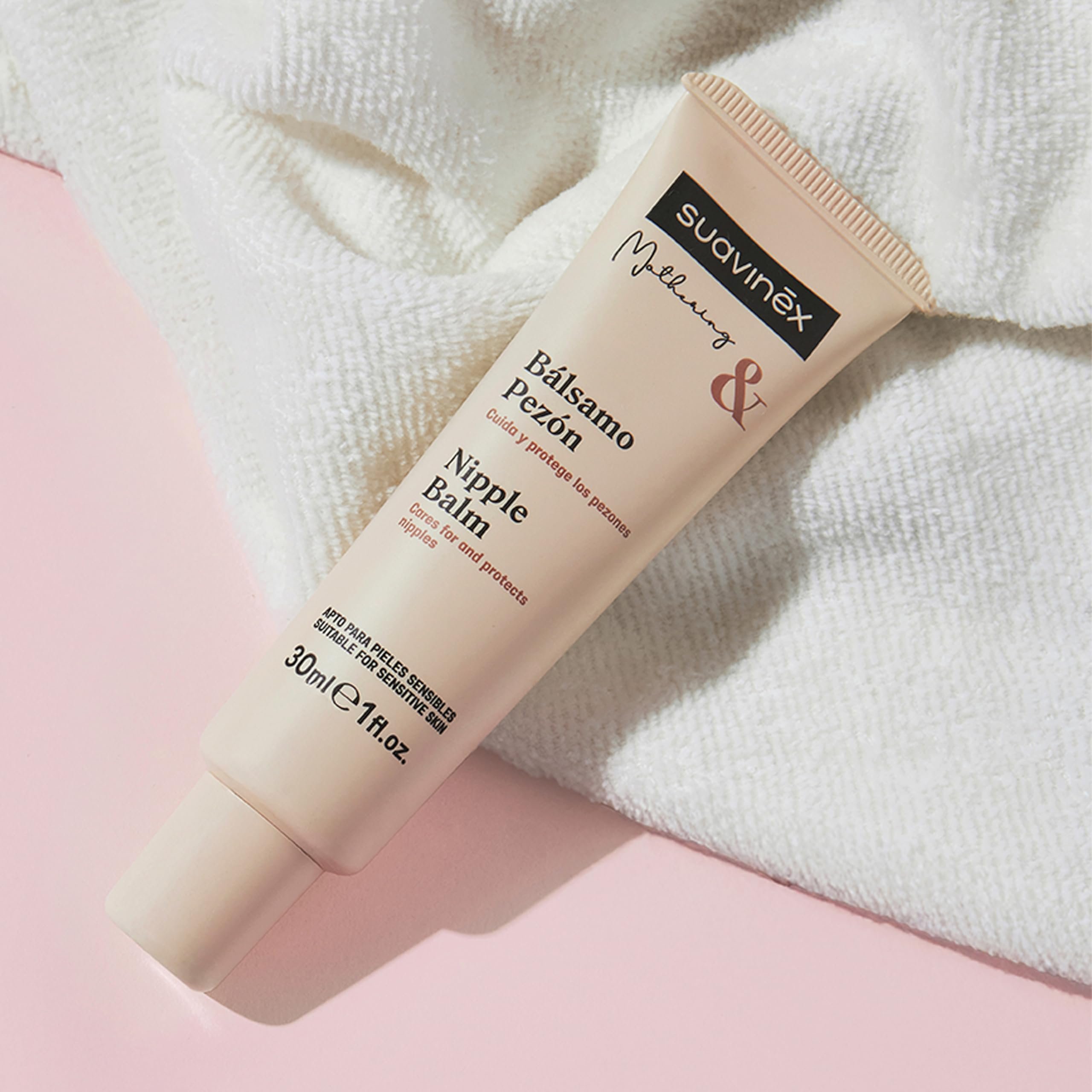 Suavinex Crema para pezones. Bálsamo para la lactancia, Lanolina ultrapura, 30 ml - Imagen 3