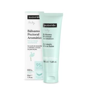Bálsamo aromático para el pecho, para bebés, recién nacidos y niños, 50 ml.