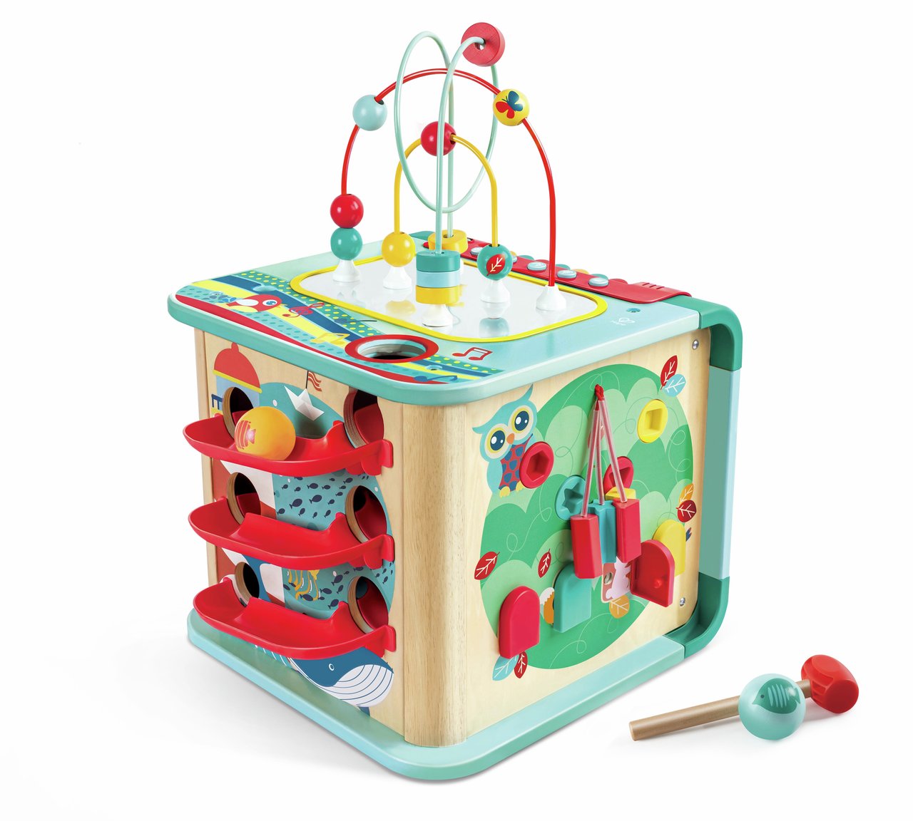 Cubo Didáctico Hape Explora y Aprende Magic Cube - Imagen 4