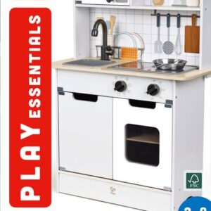 Cocina de juguete de madera Hape con efectos de luz y sonido