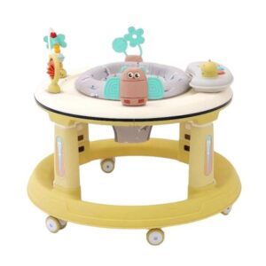 Andador multifuncional con asiento giratorio
